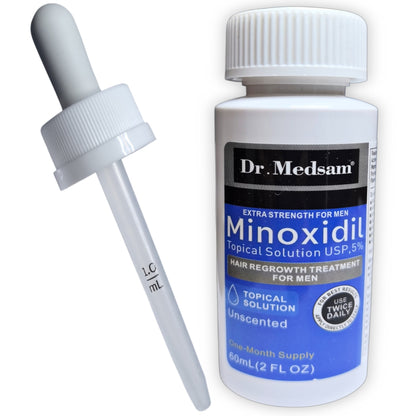 Minoxidil 5% 60 ml | Tratamiento para la Caída del Cabello y Crecimiento Capilar