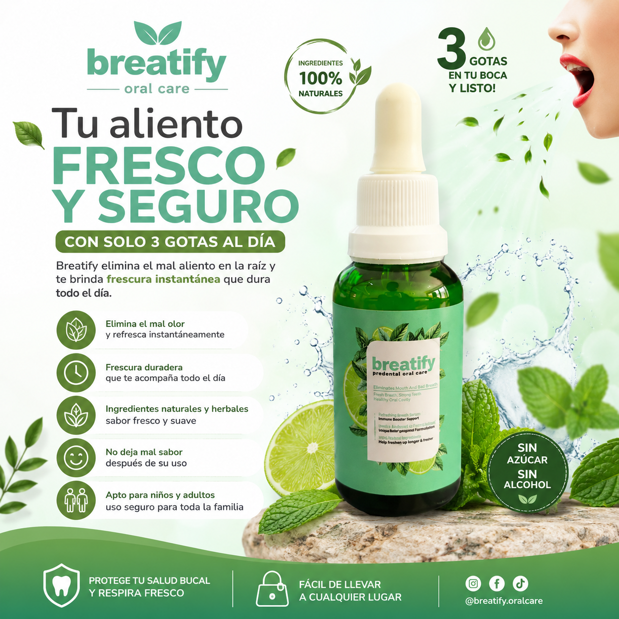 ELIMINA EL MAL ALIENTO EN 5 SEGUNDOS