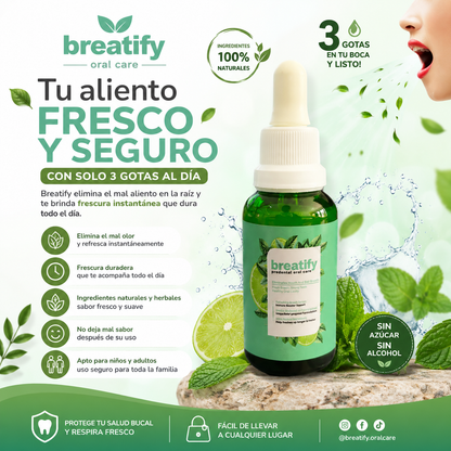 ELIMINA EL MAL ALIENTO EN 5 SEGUNDOS