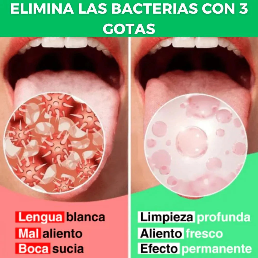 ELIMINA EL MAL ALIENTO EN 5 SEGUNDOS